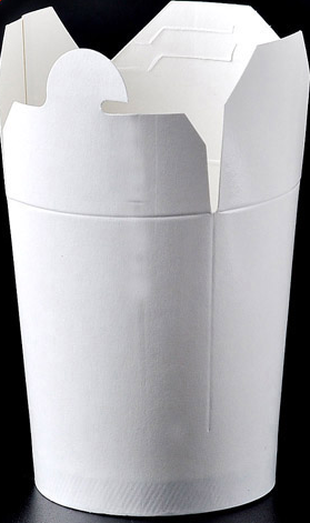 Box papírový bílý 26oz/750ml