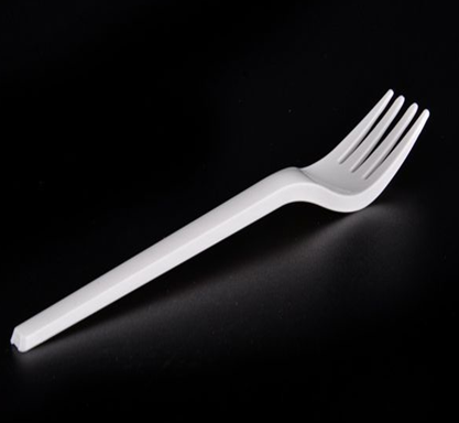 Vidlička CPLA compostable white
