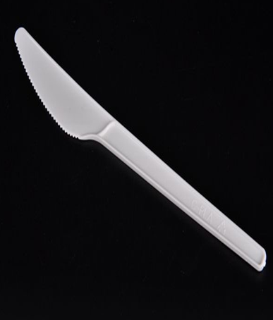 Nůž CPLA compostable white