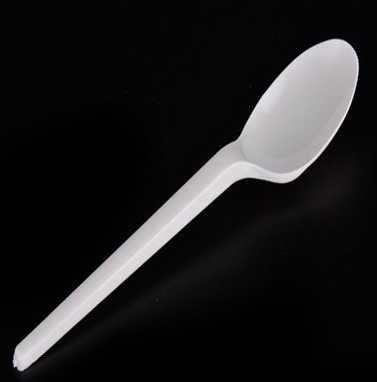 Lžíce CPLA compostable white