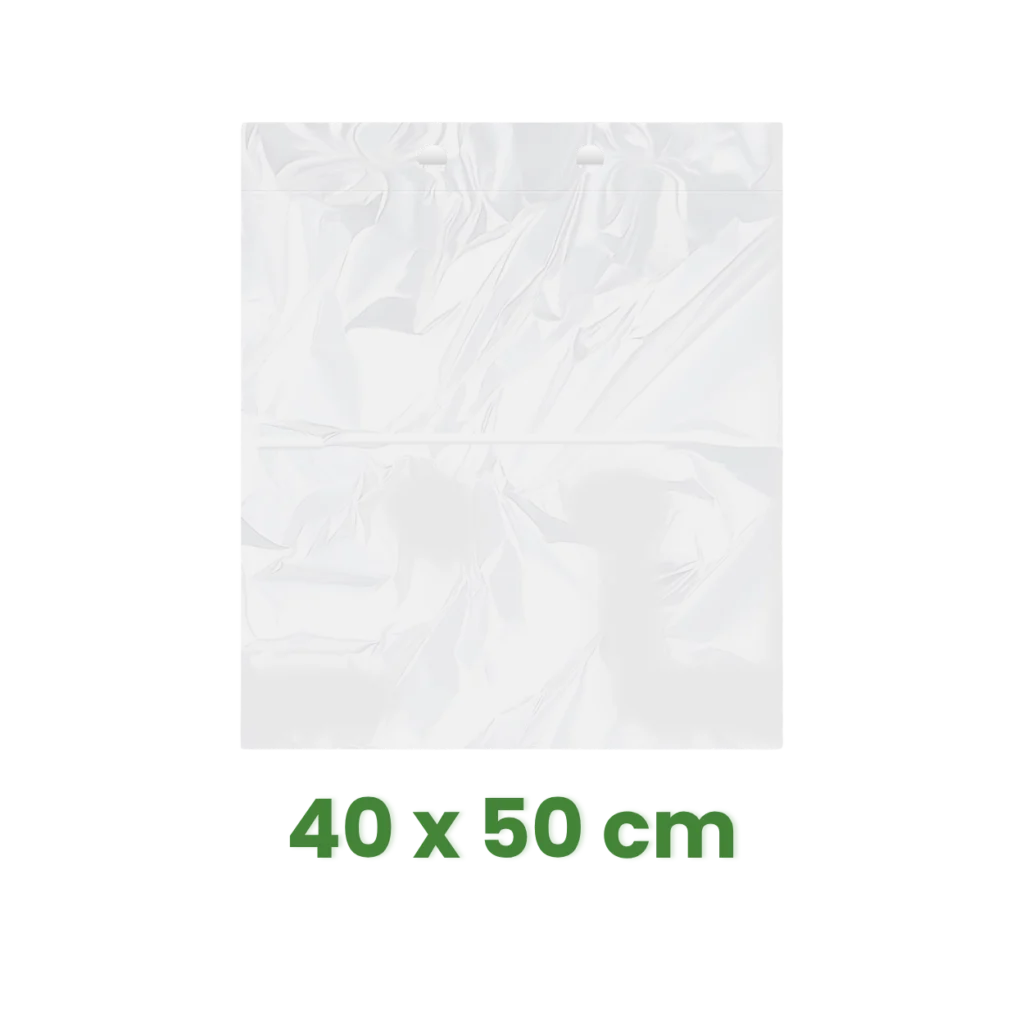 Přířez 40 x 50 cm v bloku, HDPE transparentní