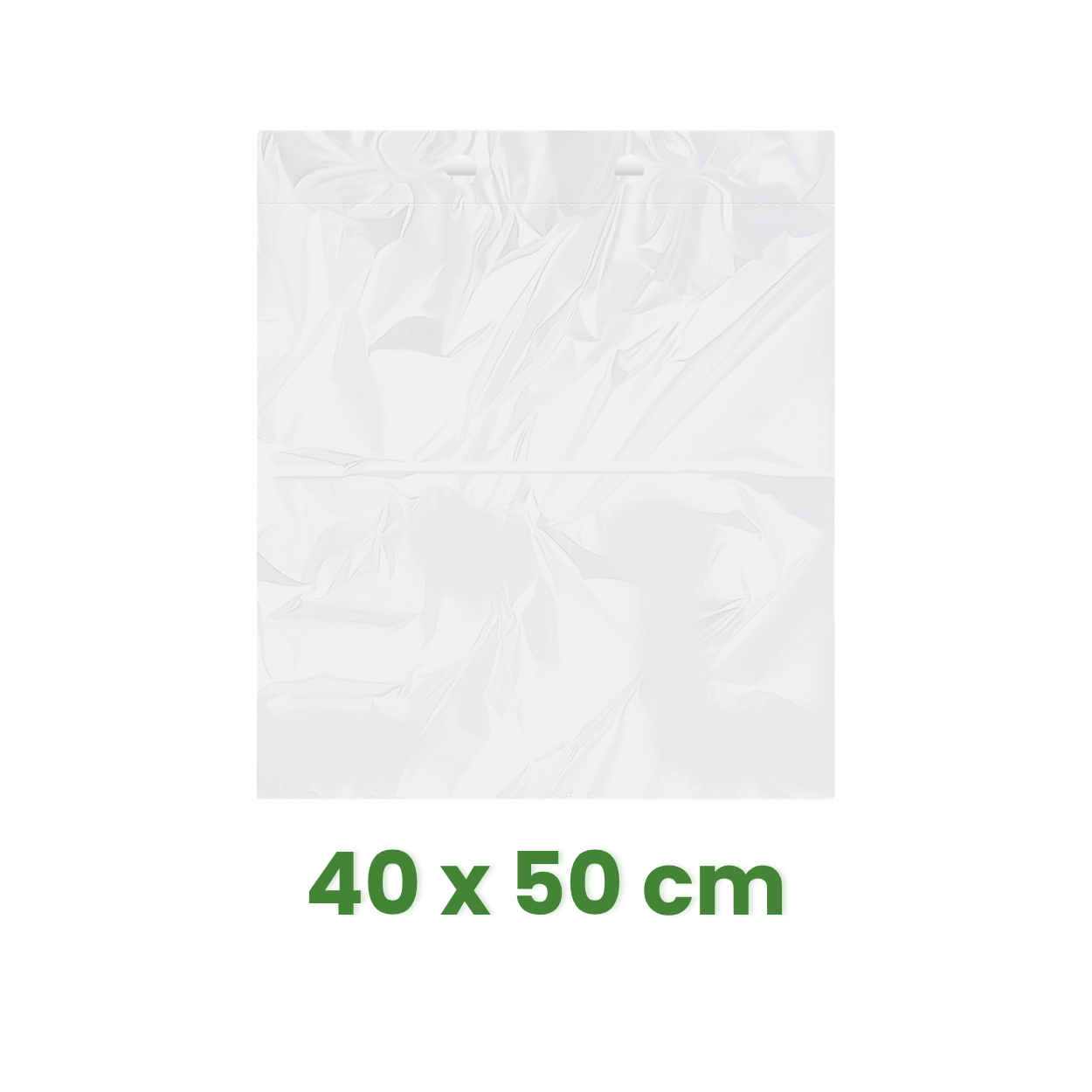 Přířez 40 x 50 cm v bloku, HDPE transparentní [1000 ks]