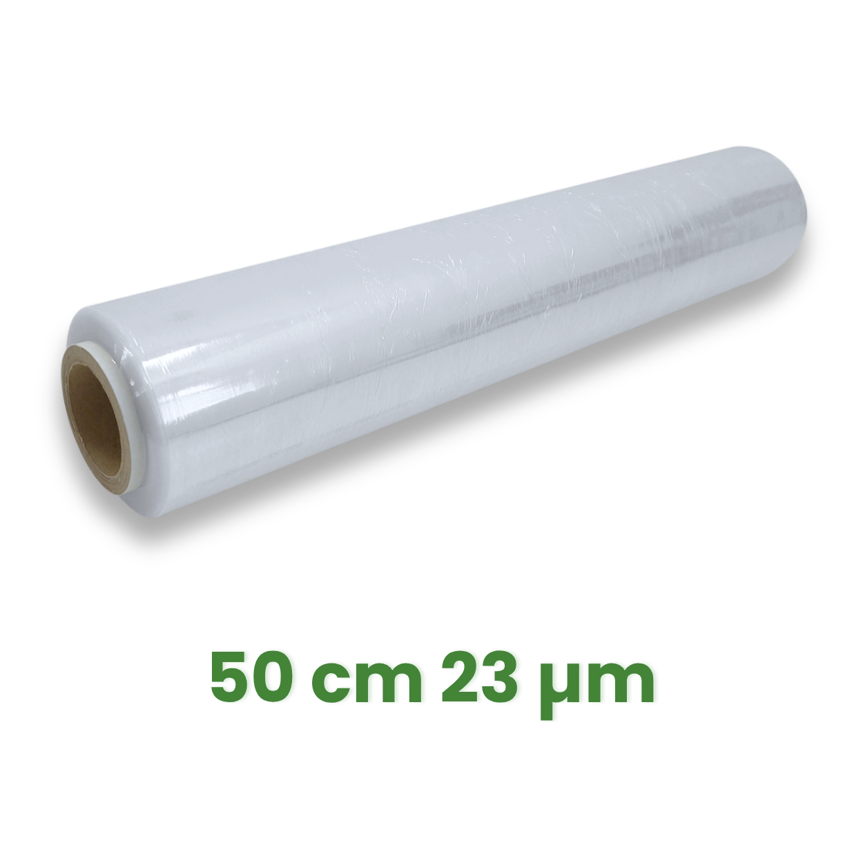 Průtažná fólie na palety 50 cm, 23 µm, 2,1 kg, transparentní [1 ks]