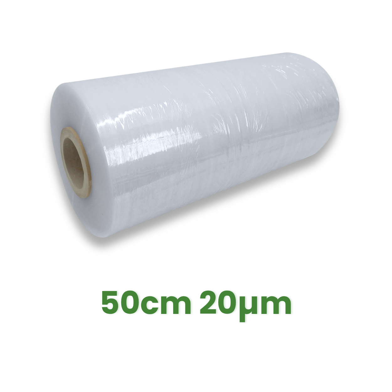 Průtažná fólie na palety 50 cm, 20 µm, 18 kg, transparentní [1 ks]