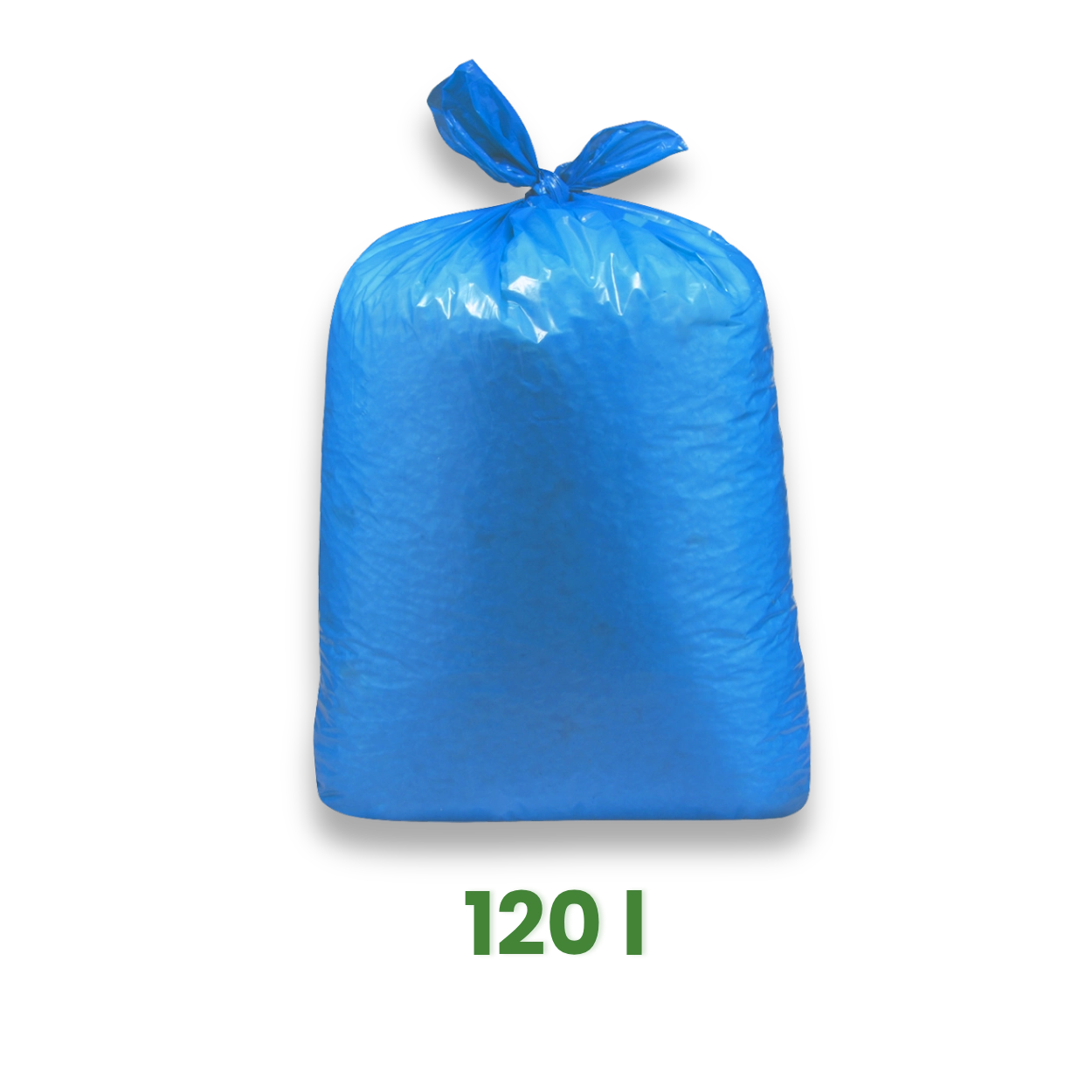 Pytle na odpadky 120 l, 70 x 110 cm, ECONOMY modré [25 ks]