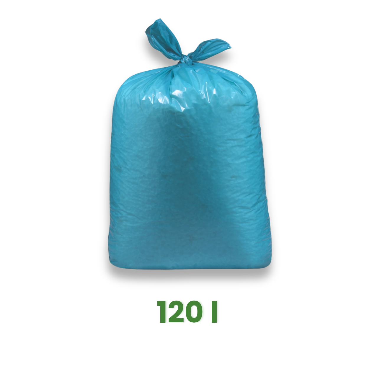 Pytle na odpadky 120 l, 70 x 110 cm, modré [25 ks]