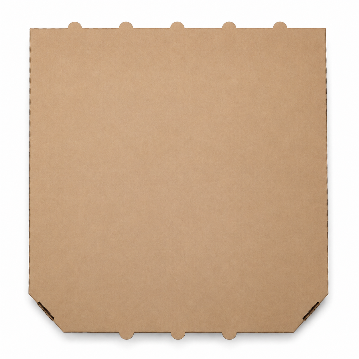 Krabice na pizzu extra pevná hnědá KRAFT 32 x 32 x 3 cm, 100ks