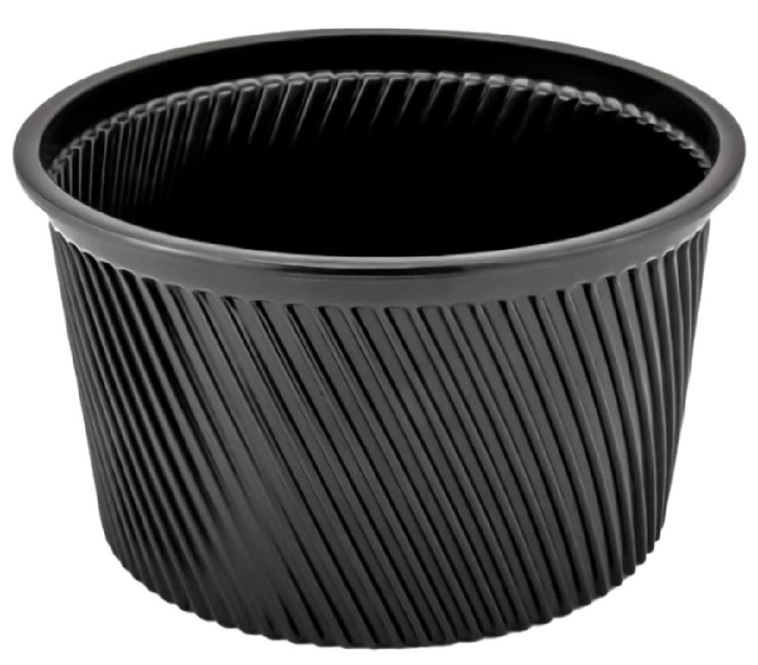 Miska na polévku černá Wrap  PP 116 16oz/500ml [50ks]