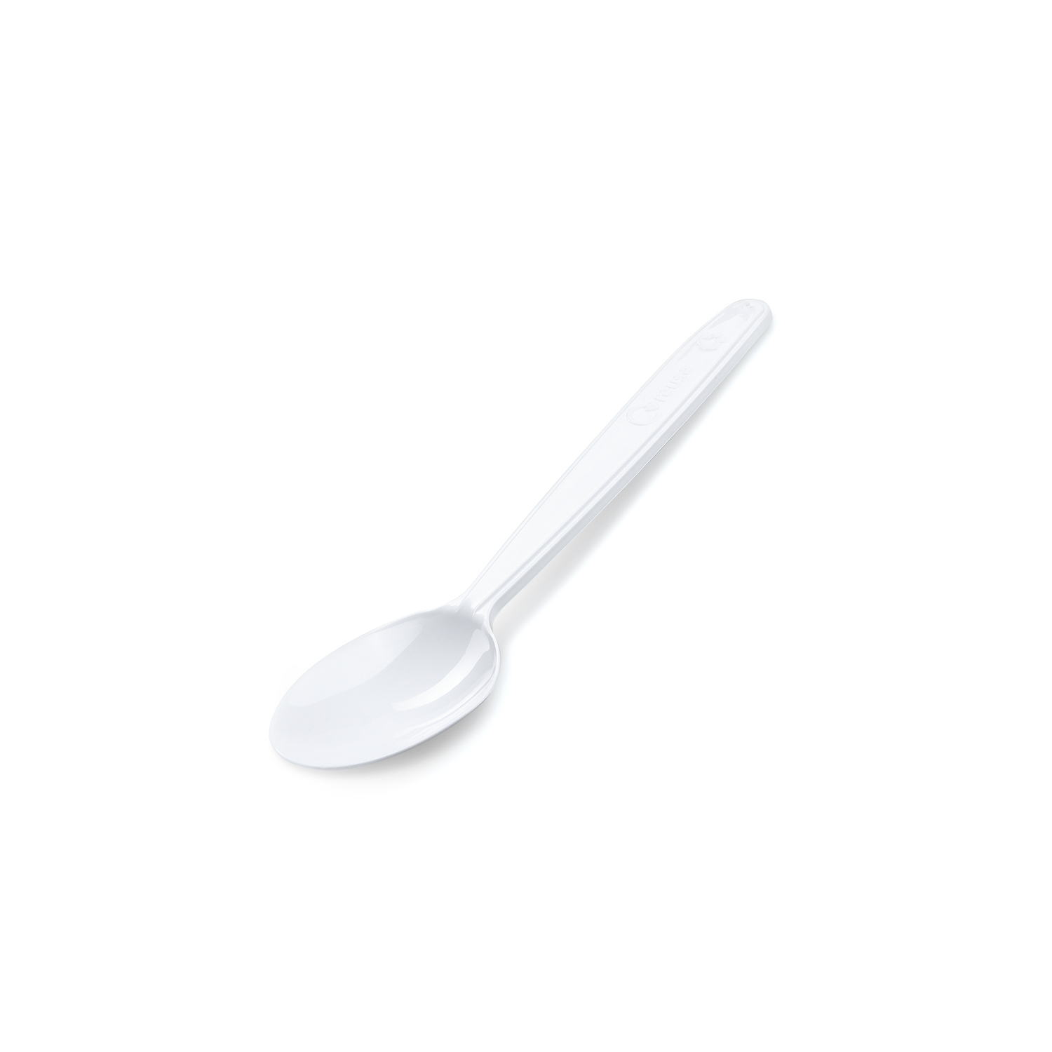 Kávová lžička (PP) vratná bílá 13cm [50 ks]