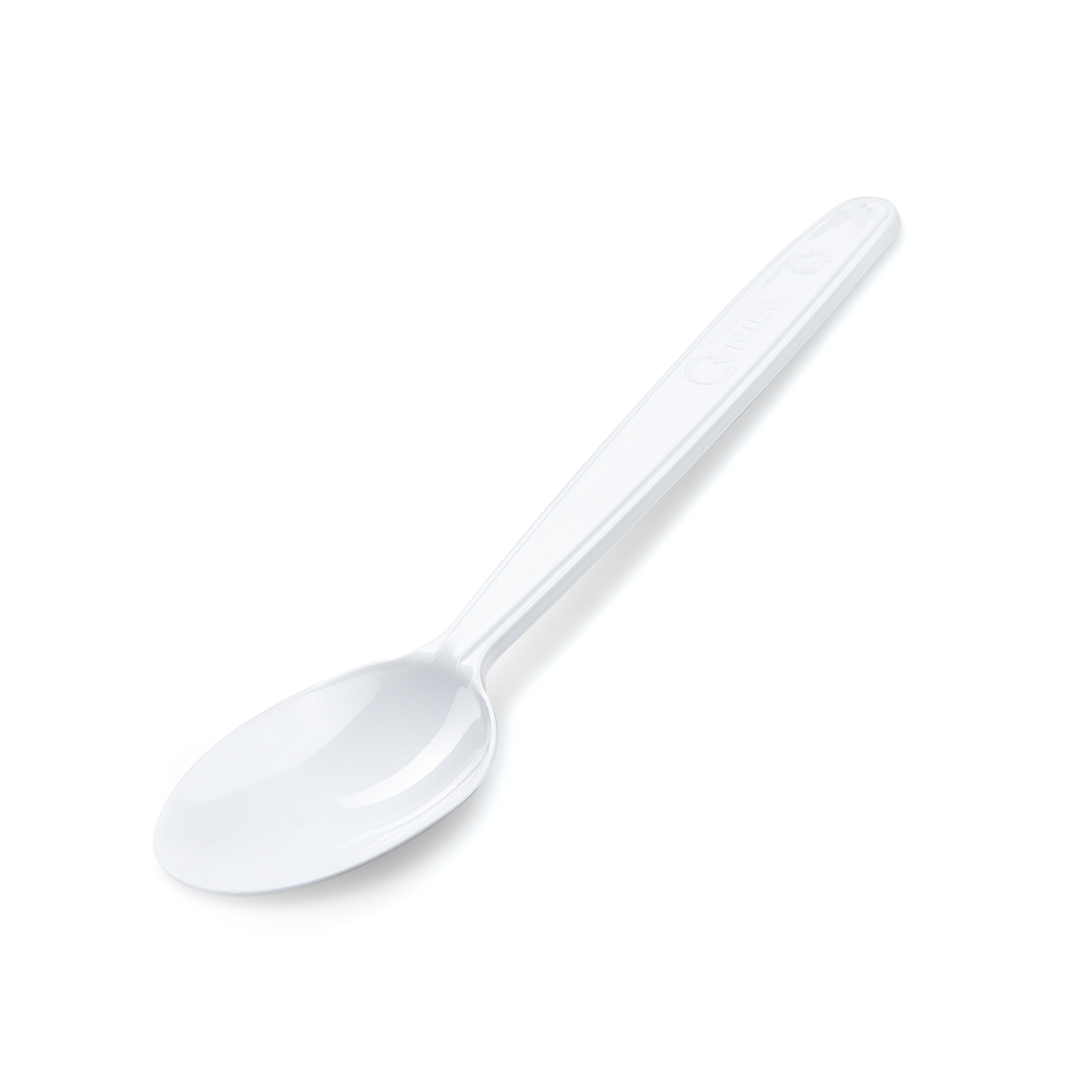 Lžíce (PP) vratná bílá 18,5cm [50 ks]