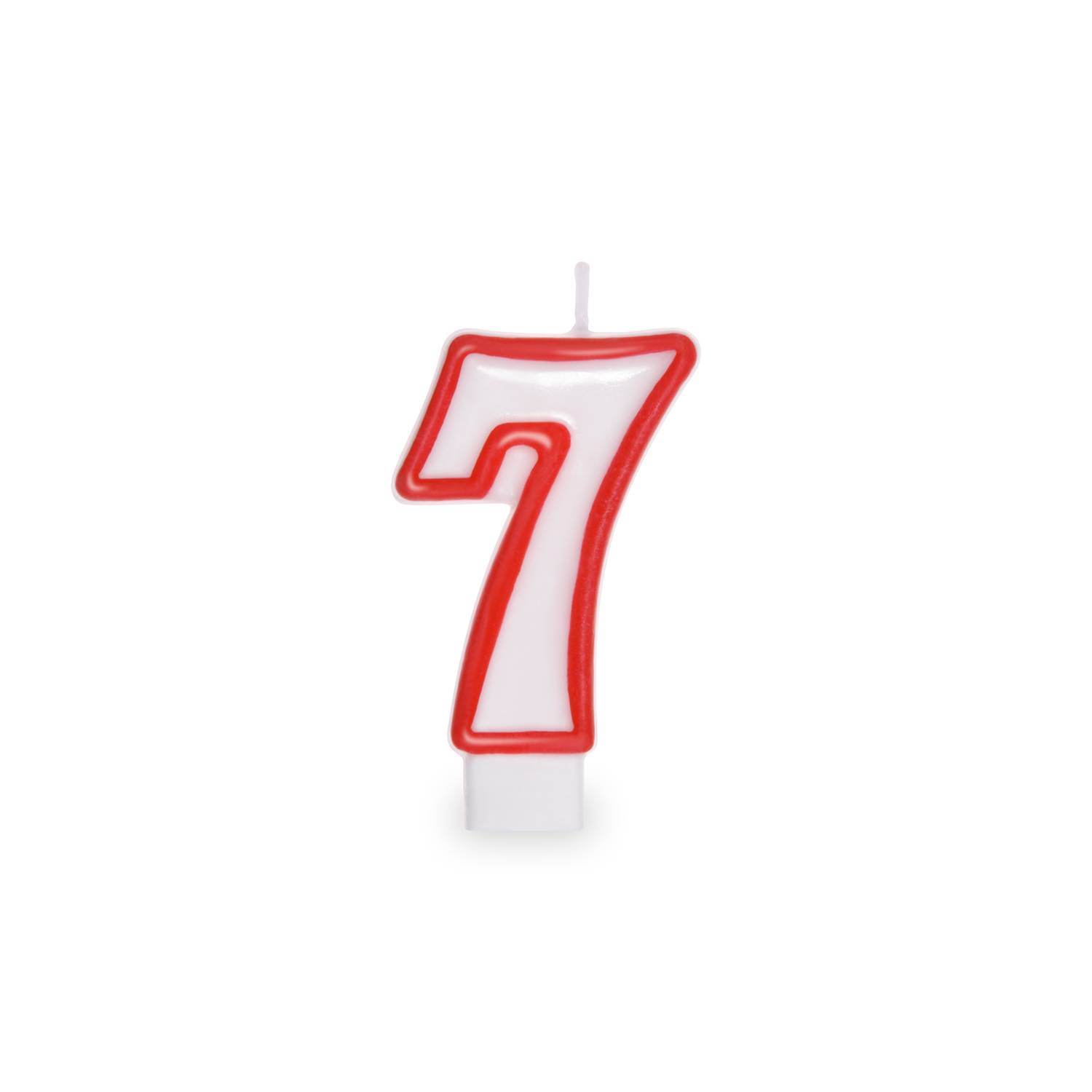 Svíčka číslová "7" 75 mm [1 ks]