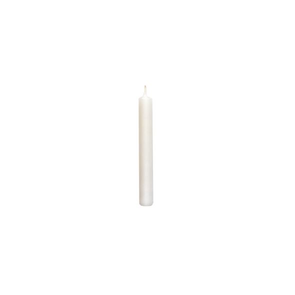 Svíčka do lampionu 100 mm bílá [6 ks]