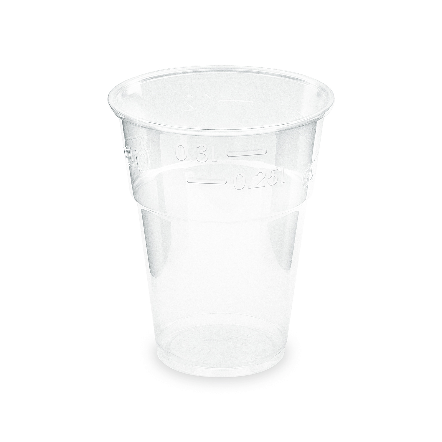 Kelímek průhledný 0,3 l (PLA) -BIO- (Ø 85 mm) [10 ks]