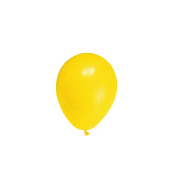 Nafukovací balónek žlutý "M" [10 ks]