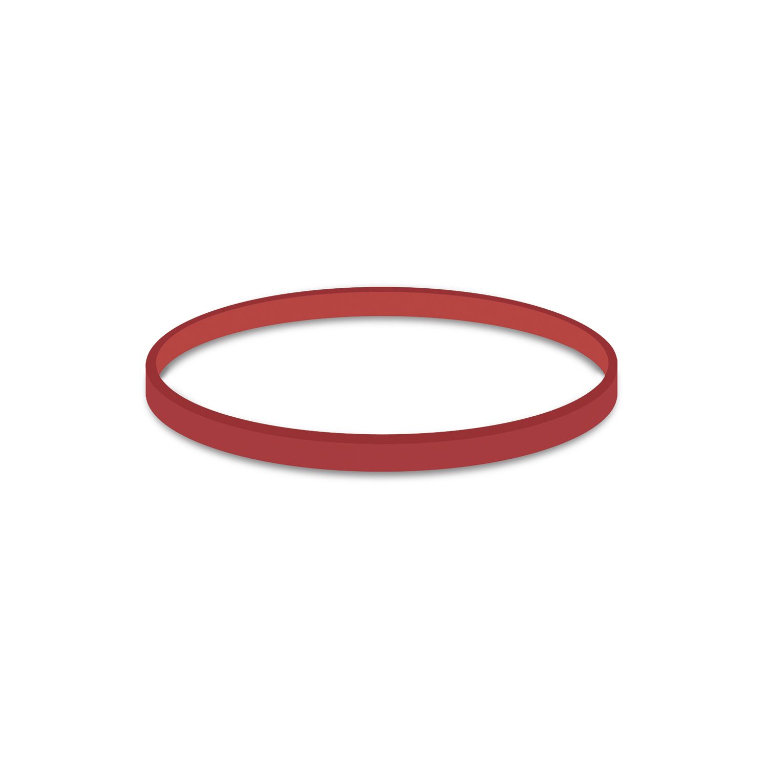 Gumička červená silná (3 mm, Ø 8 cm) [1 kg]