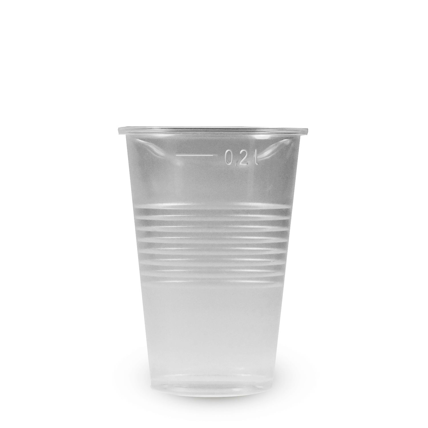 Kelímek průhledný 0,2 l (PP) [15 ks]