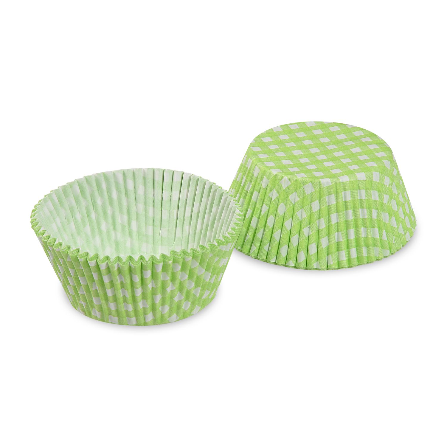 Cukrářský košíček KARO zelený Ø 50 x 30 mm [40 ks]