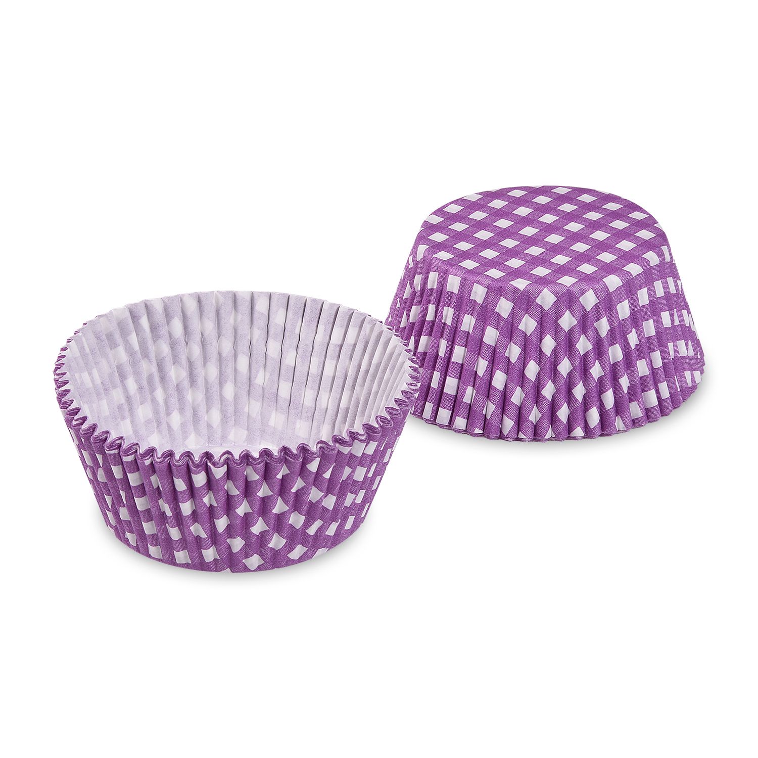 Cukrářský košíček KARO fialový Ø 50 x 30 mm [40 ks]