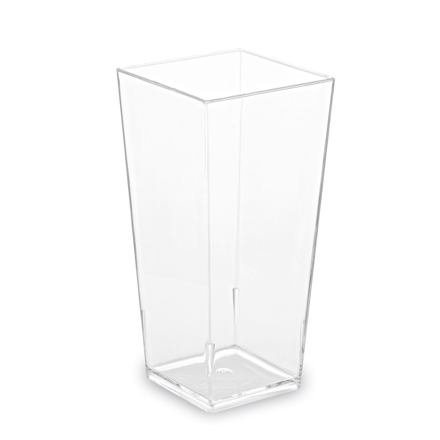 Fingerfood kelímek (PS) hranatý čirý 40 x 40 x 82 mm 85ml [40 ks]