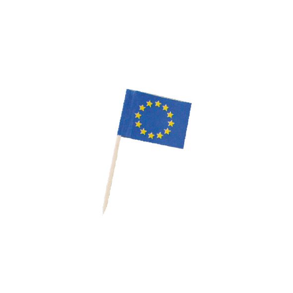 Vlaječka "EU" 70 mm [50 ks]