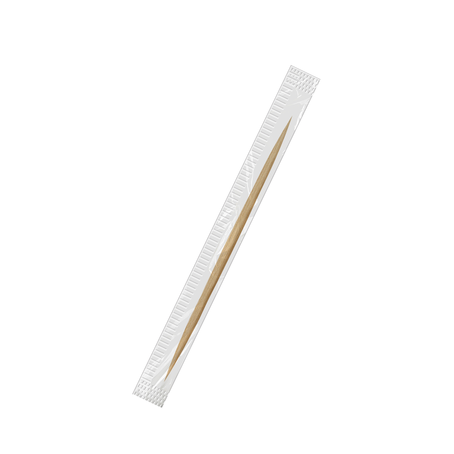 Párátko dřevěné Ø2 x 65 mm jednotlivě balené v celofánu [1000 ks]