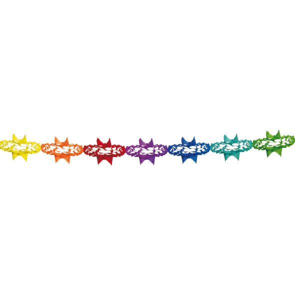 Papírová girlanda 4 m (Ø 17 cm) [1 ks]