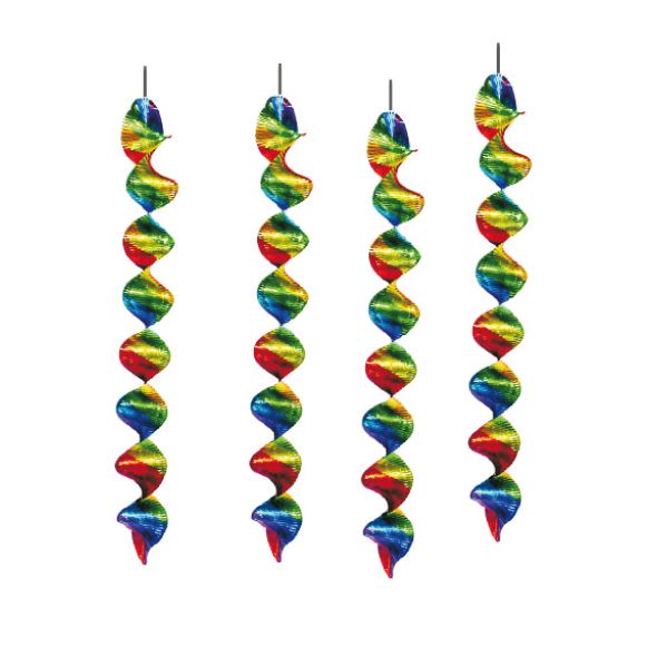 Spirála lesklá 60 cm (Ø 5 cm) [4 ks]