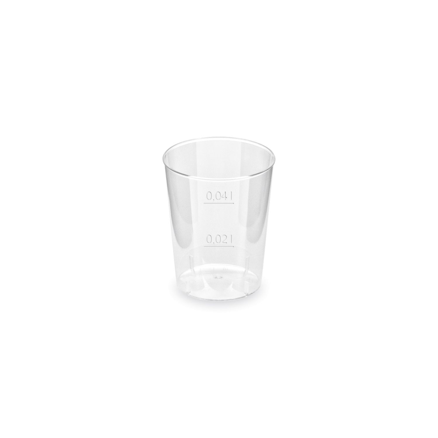 Kelímek krystal 2 cl / 4 cl [50 ks]