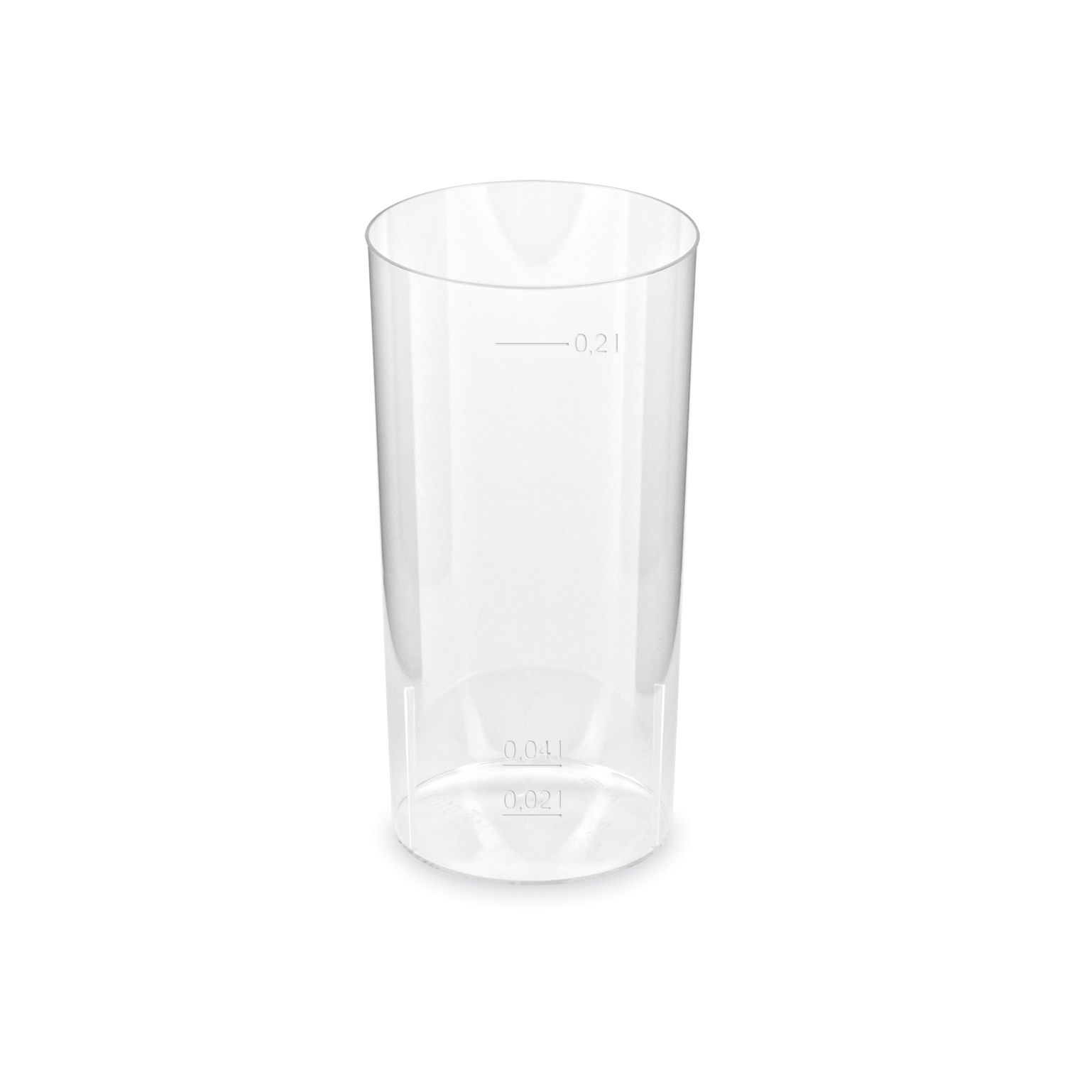 Kelímek krystal na Longdrink 2 cl / 0,2 l [10 ks]