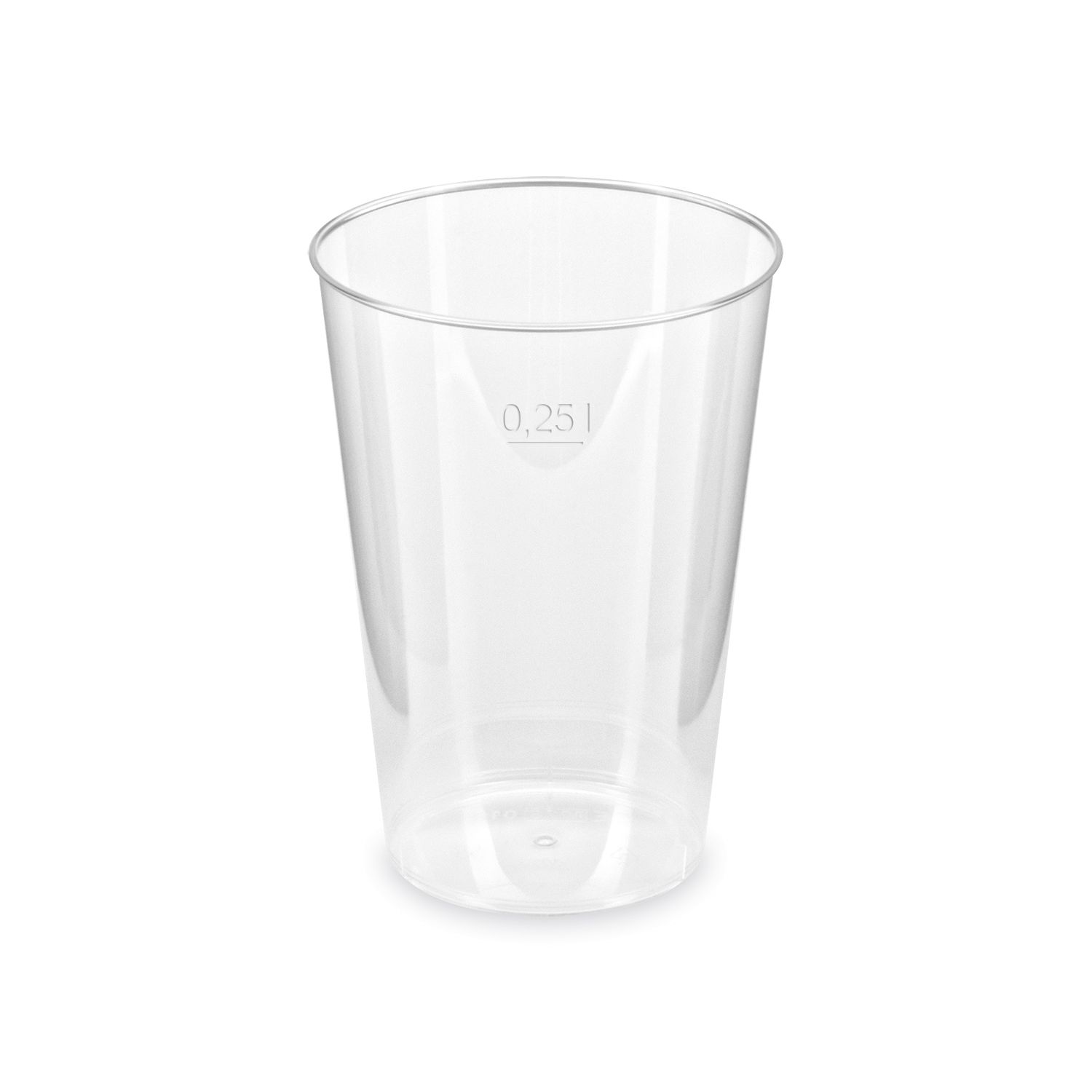 Kelímek krystal 0,25 l [50 ks]