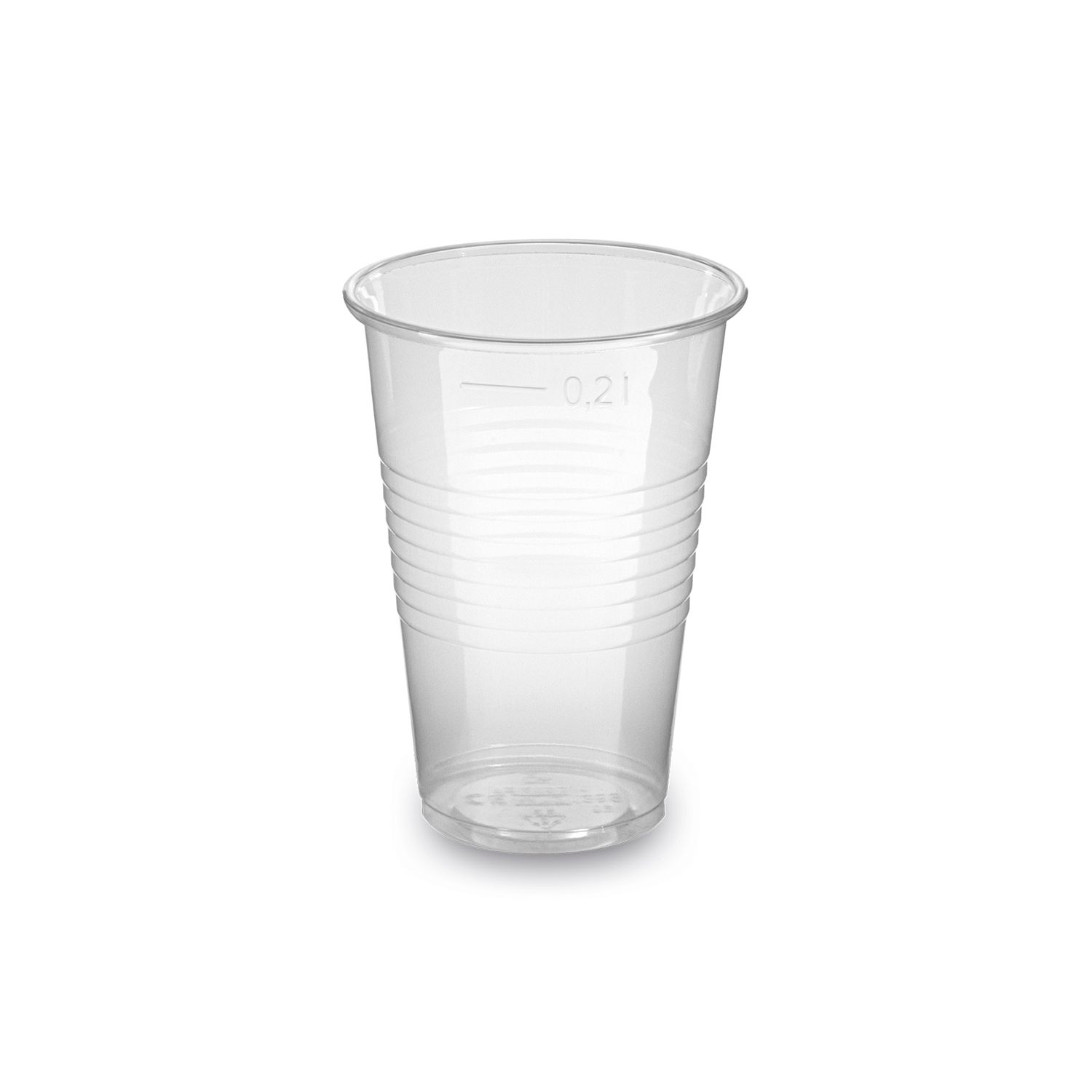 Kelímek průhledný 0,2 l -PP- (Ø 70 mm) [100 ks]