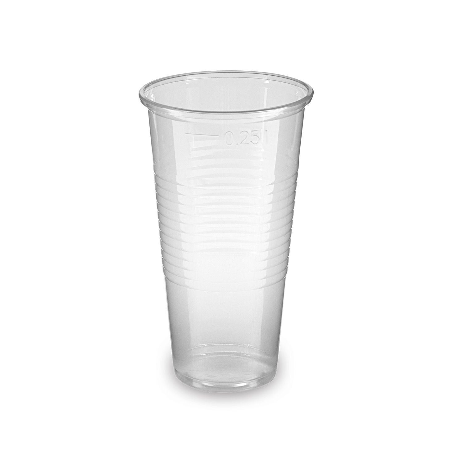 Kelímek průhledný 0,25 l -PP- (Ø 70 mm) [100 ks]