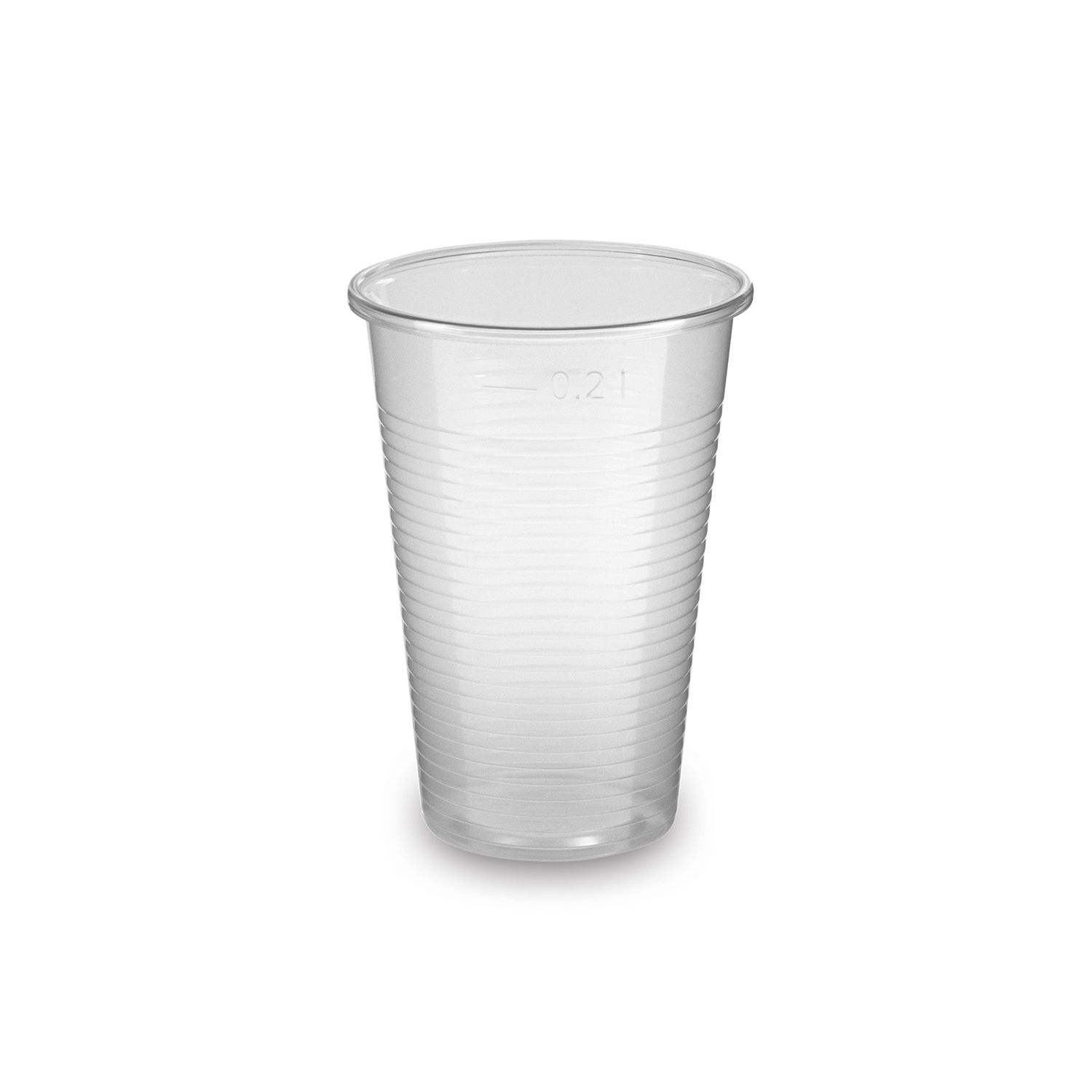 Kelímek transparentní 0,2 l -PP- (Ø 70 mm) [100 ks]