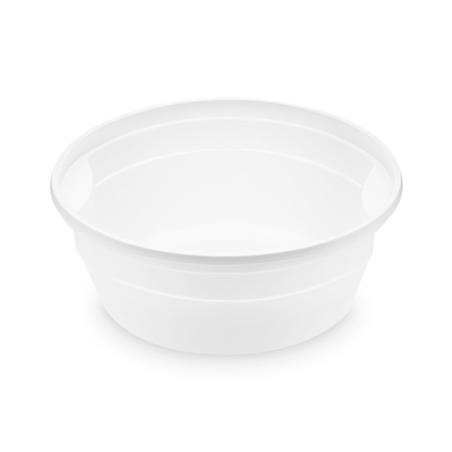 Polévková miska bílá (PP) 350 ml, Ø 127 mm [50 ks]
