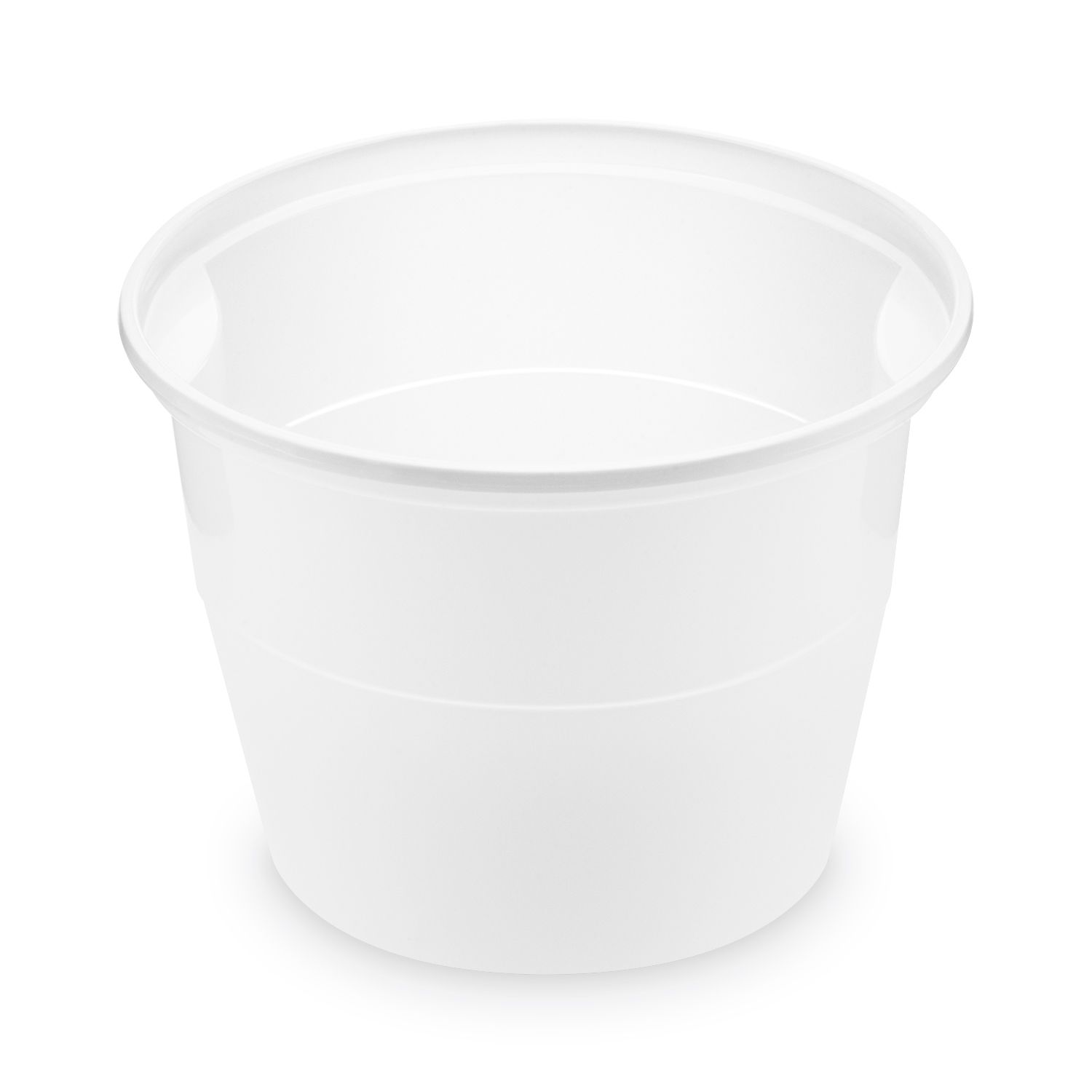Polévková miska bílá (PP) 750 ml, Ø 127 mm [50 ks]