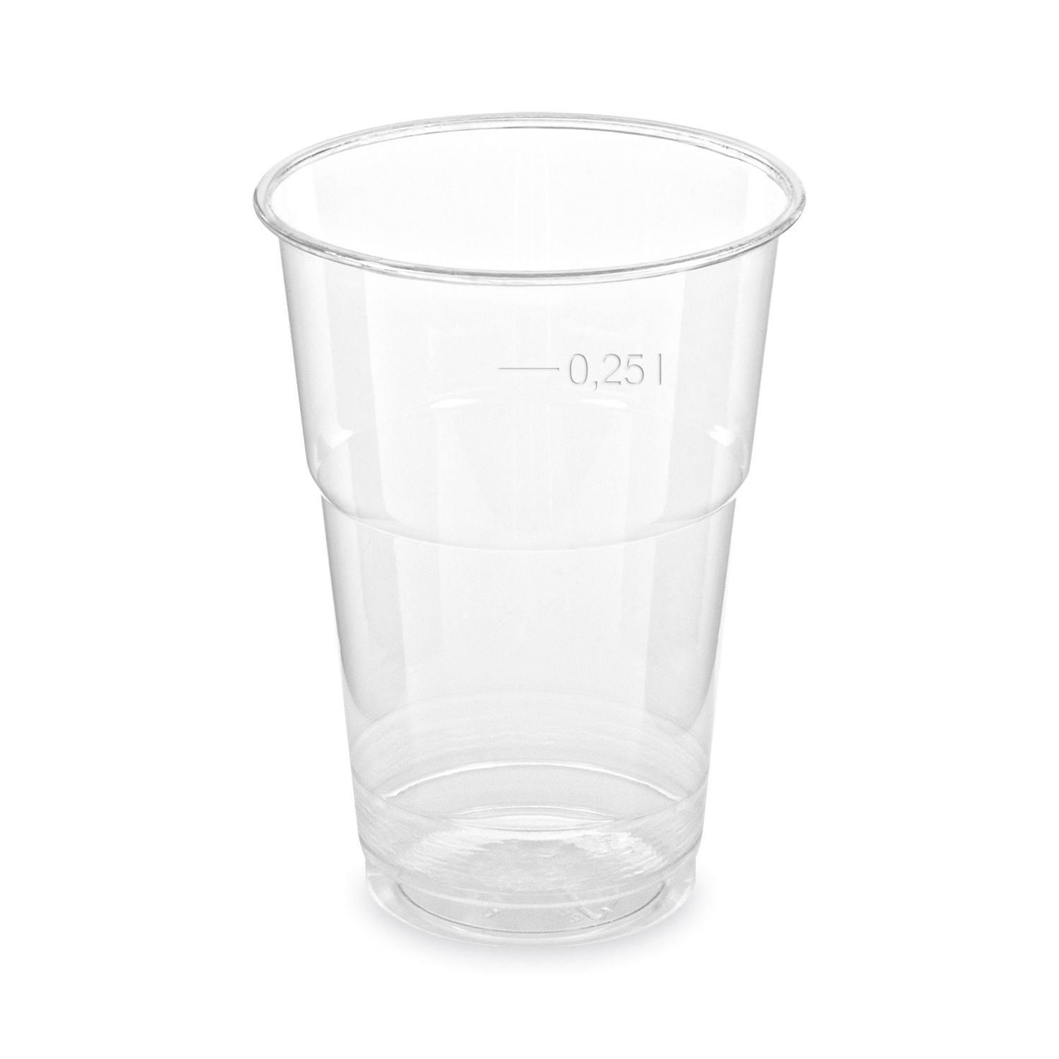 Kelímek z PET 0,25 l (Ø 78 mm) [50 ks]