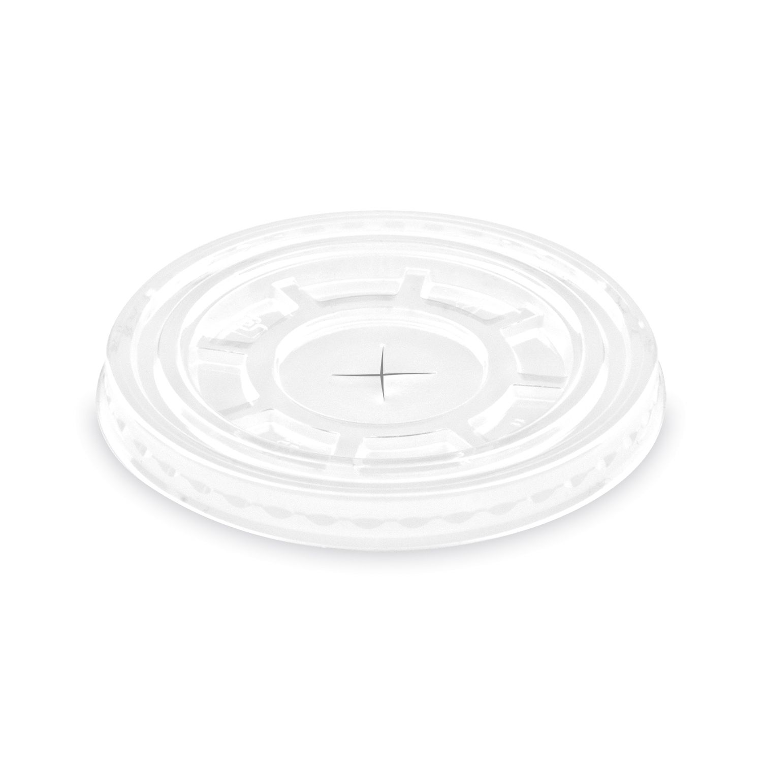 Víčko s křížovým otvorem pro kelímky PET Ø 95 mm [50 ks]