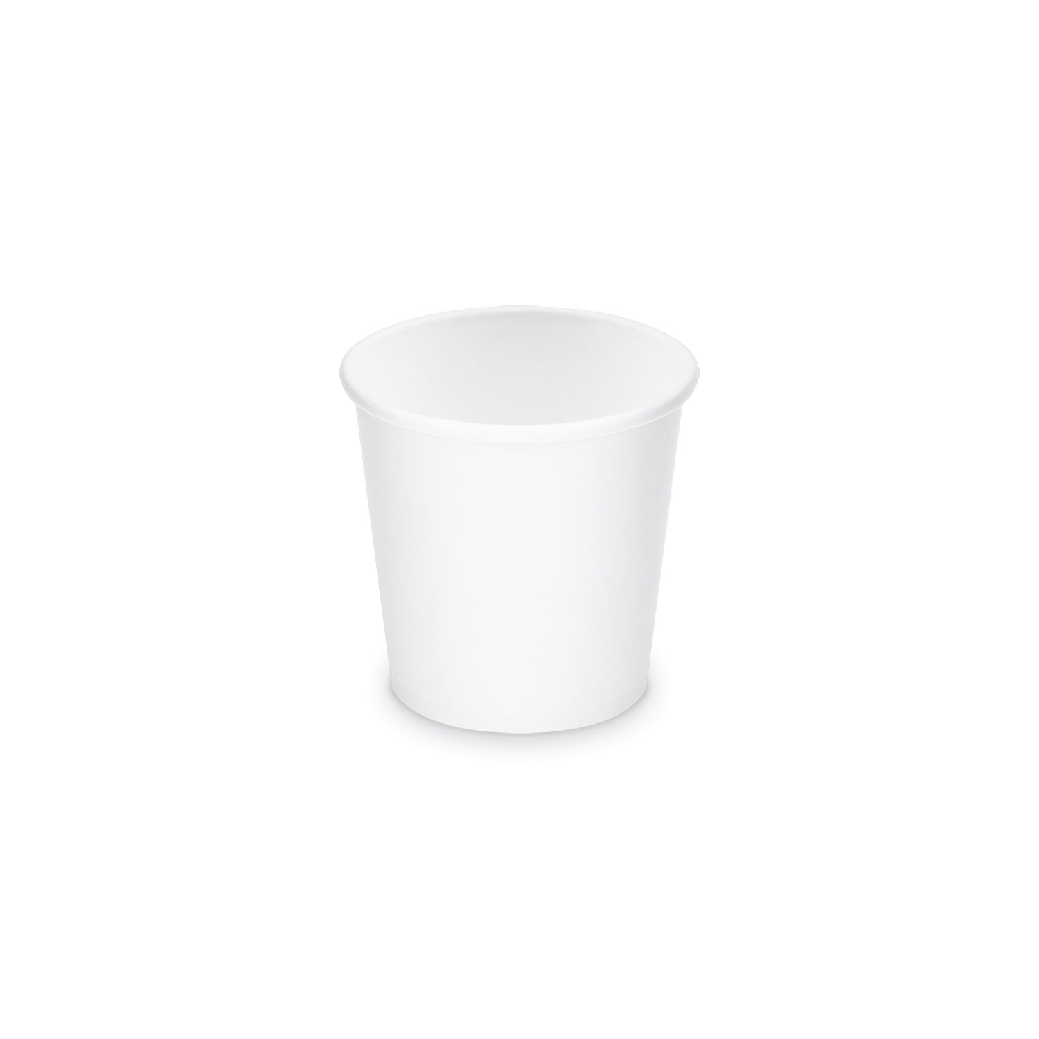 Papírový kelímek bílý 110 ml, XS (Ø 62 mm) [50 ks]