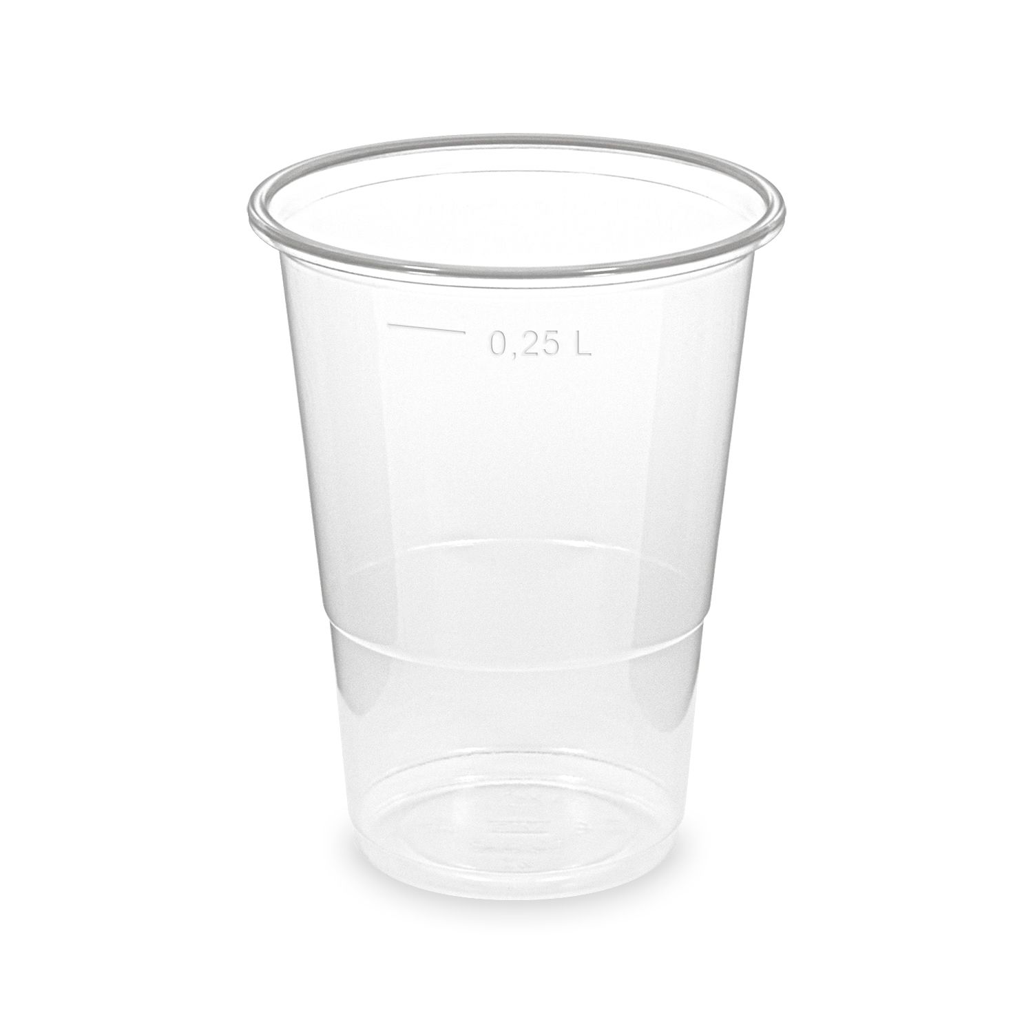 Kelímek průhledný 0,25 l -PP- (Ø 78 mm) [50 ks]