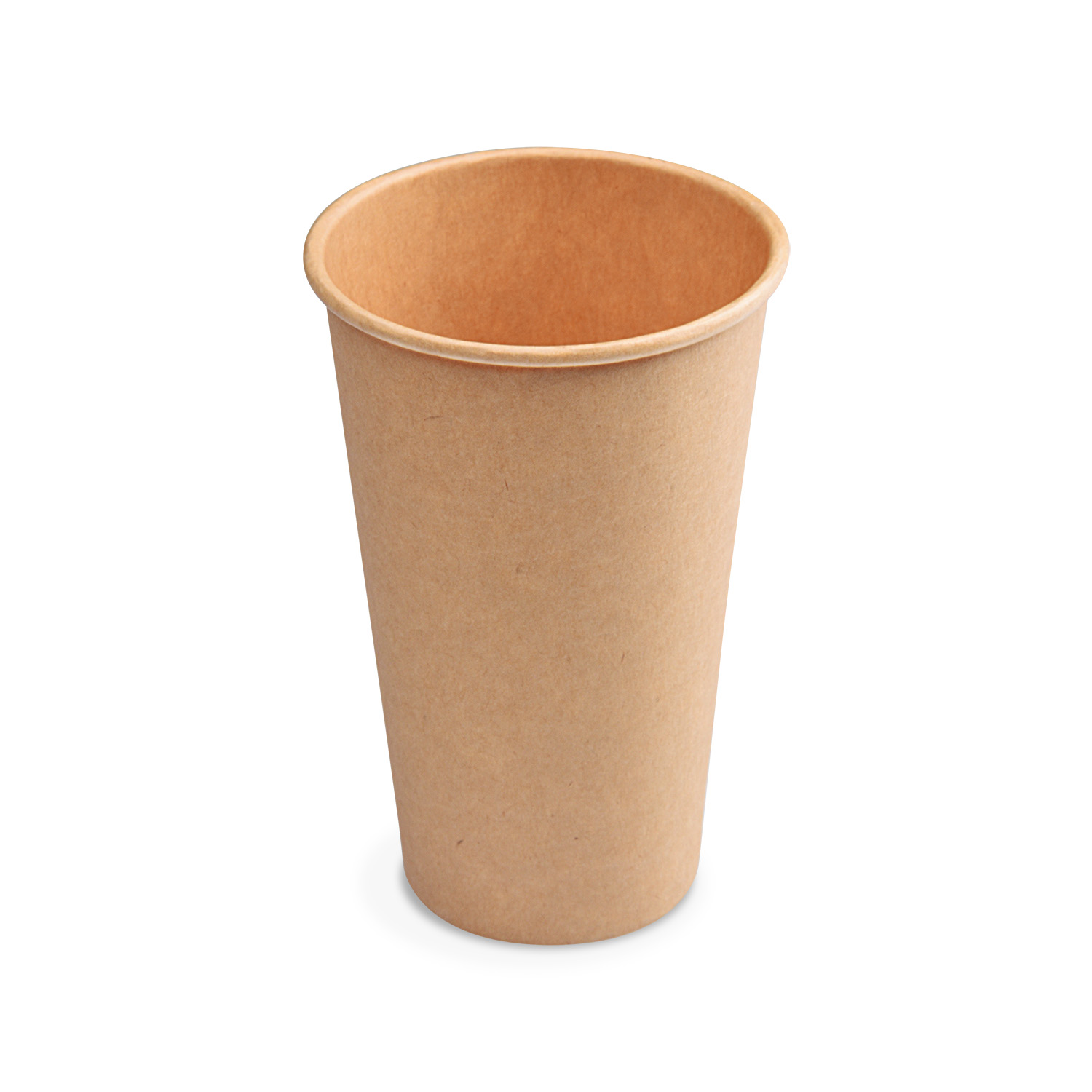 Papírový kelímek kraft Ø90mm 510ml `XL: 0,4L/16oz` [50 ks]