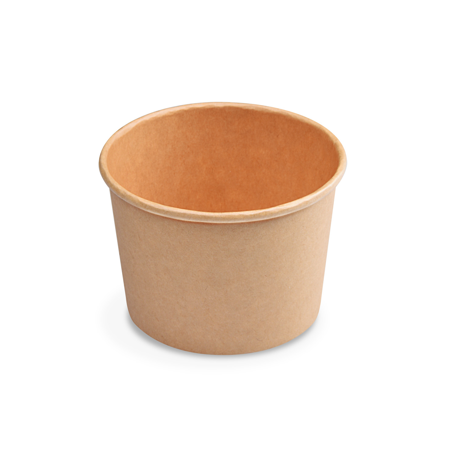 Papírová miska (PAP/PE) kraft Ø115mm 500ml `M` [50 ks]