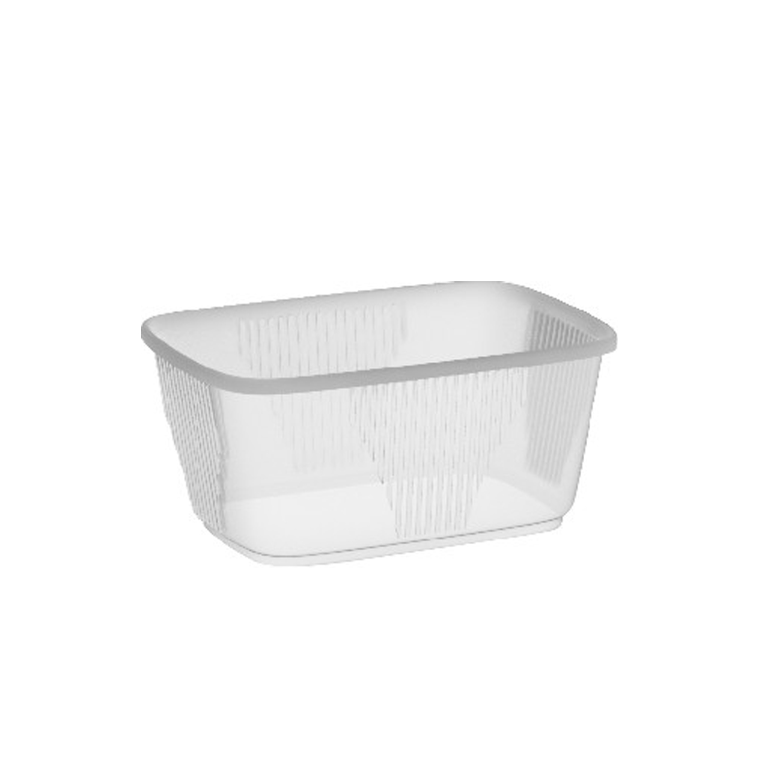 Miska hranatá průhledná 250 ml (PP) [100 ks]