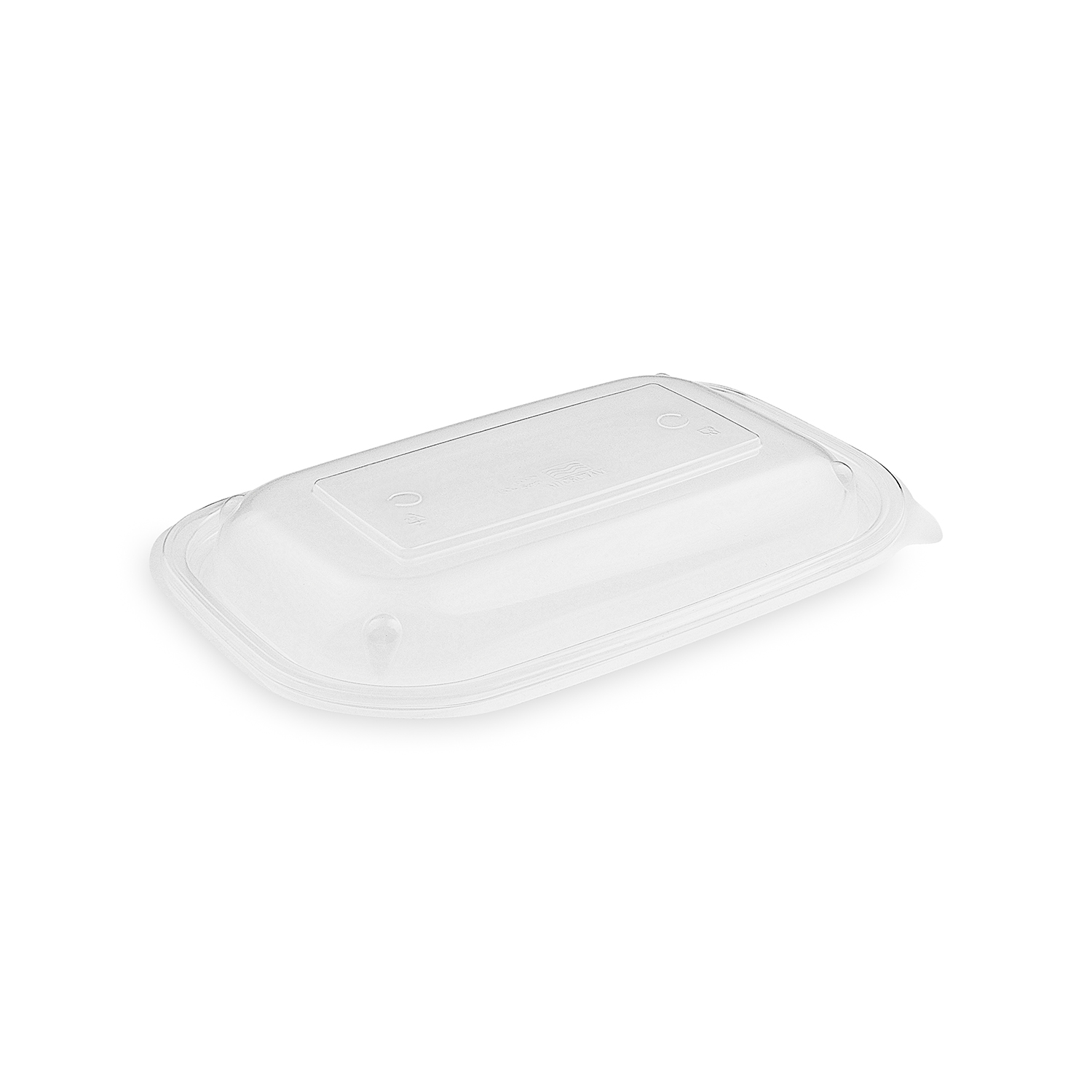 Víčko vypouklé průhledné pro menu mísu M 22x15 x 2 cm (PP) 78185 [50 ks]