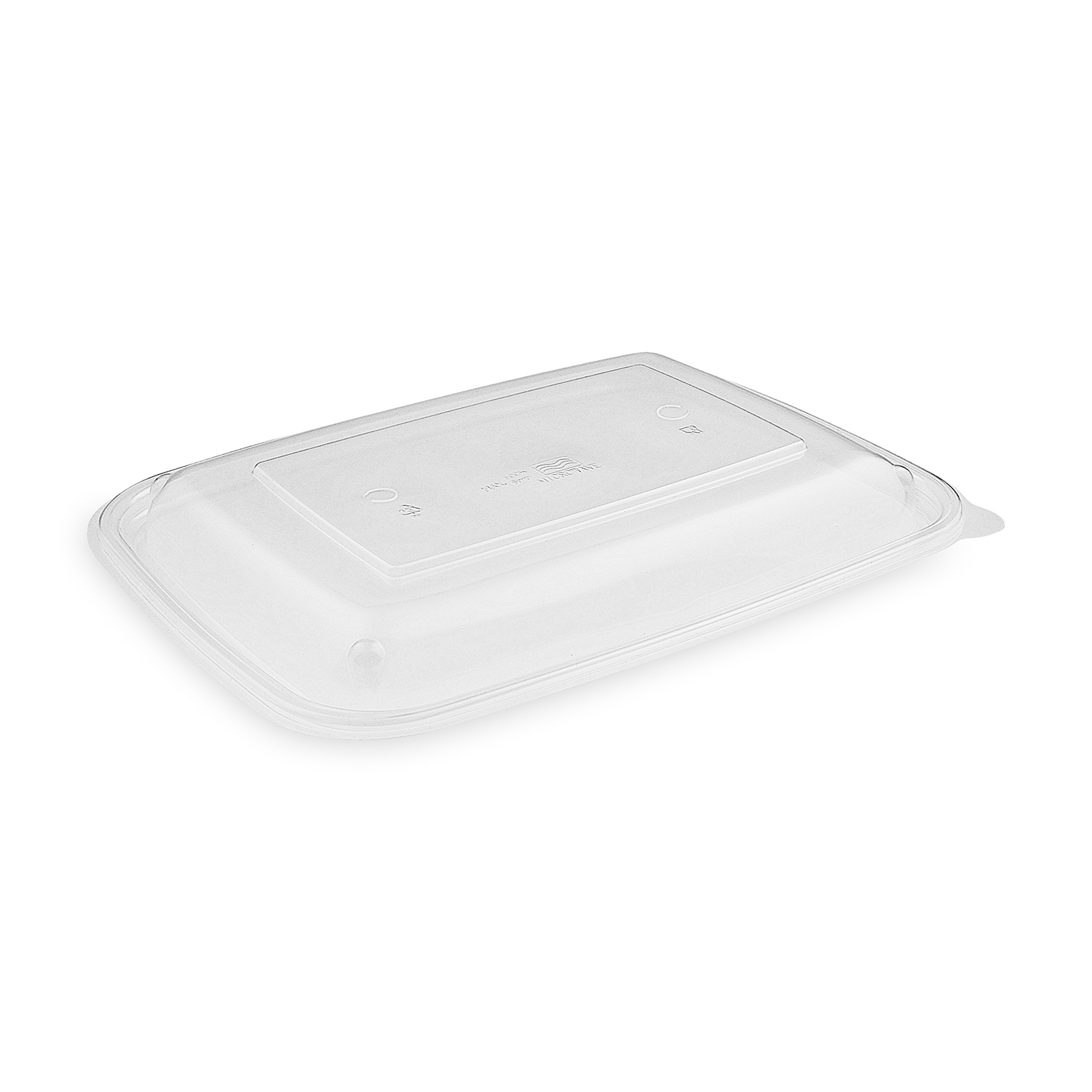 Víčko vypouklé průhledné pro menu mísu 78212, L 25x18,5 x 2 cm, PP [50 ks]