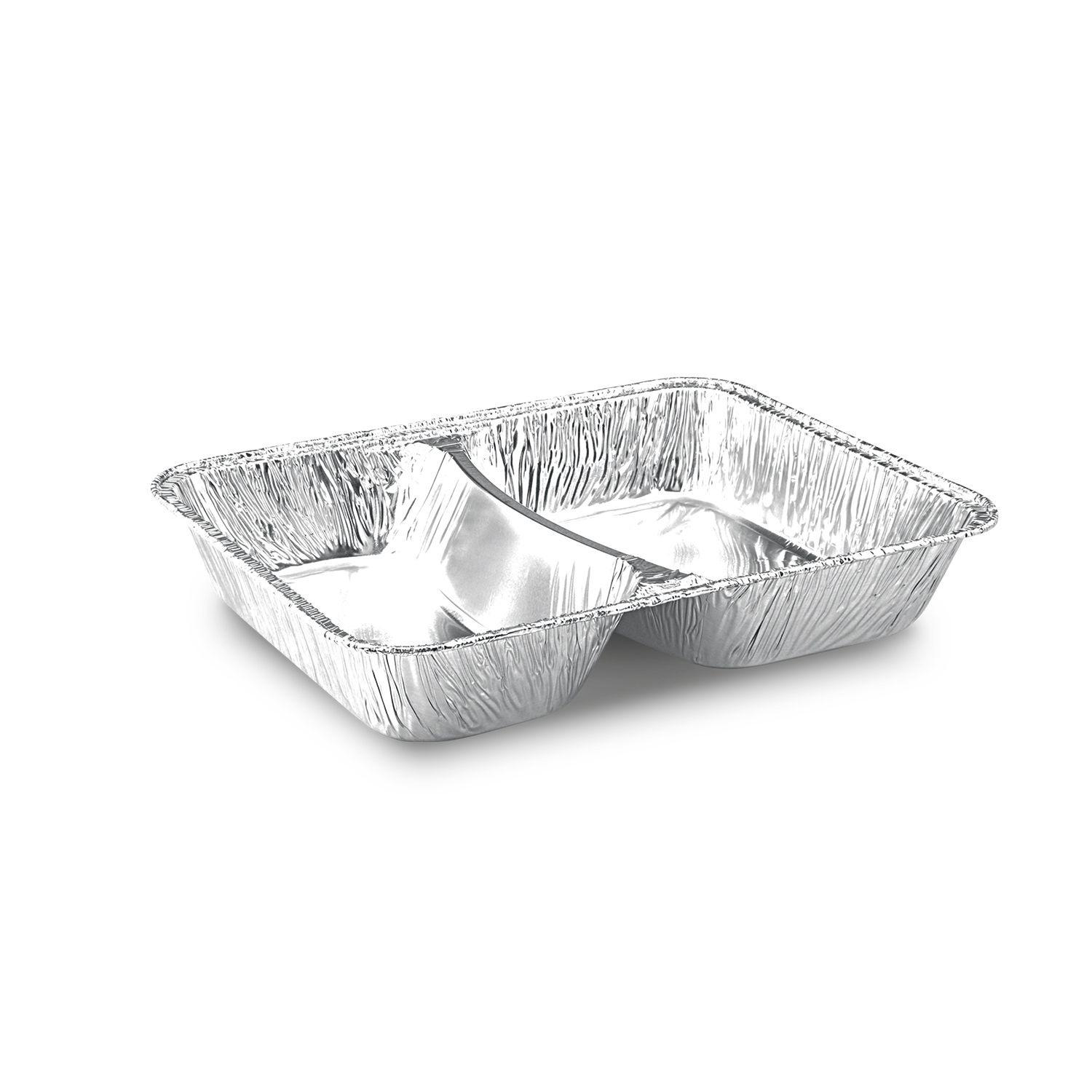 Menu mísa 2dílná ALU (1020ml) 22,7 x 17,7 x 3,9cm [100 ks]