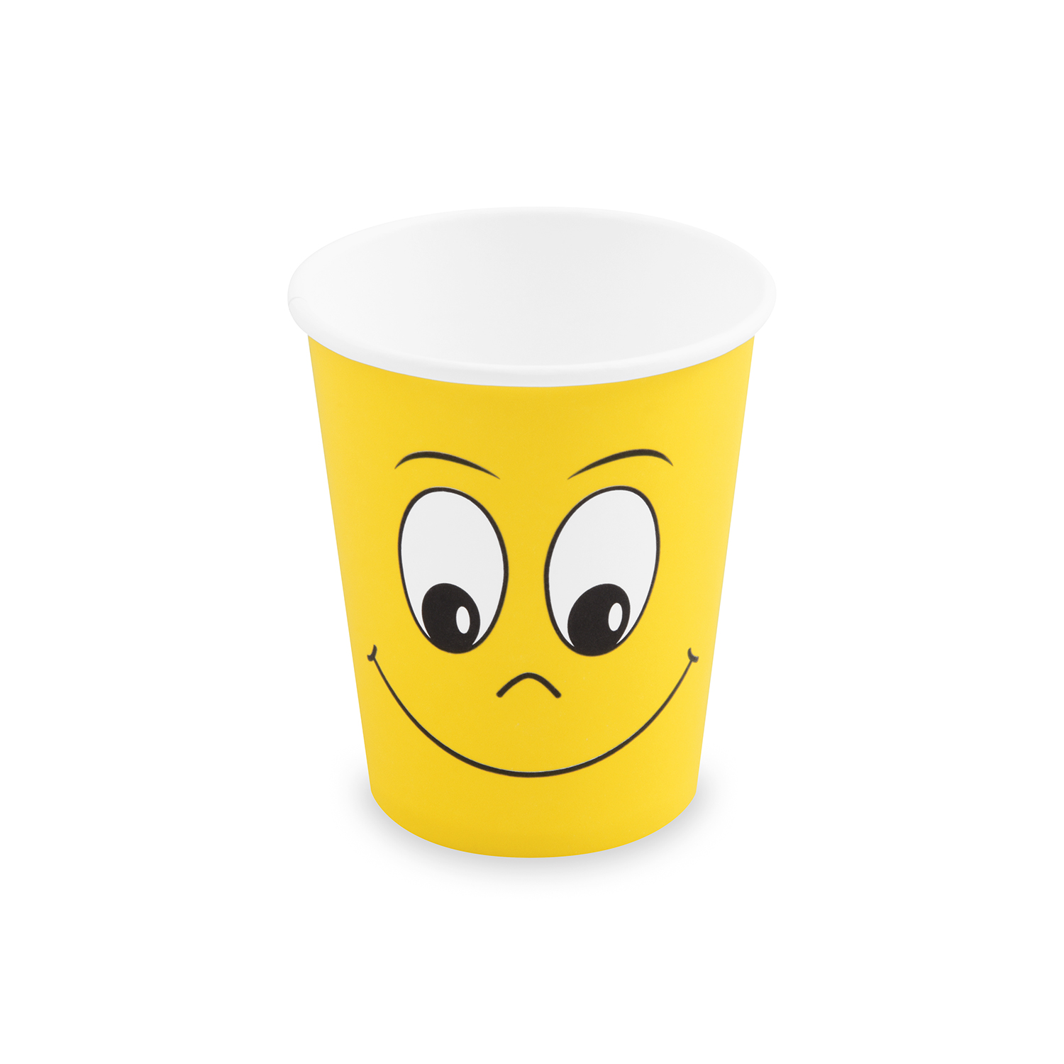Papírový kelímek SMILING FACE 280 ml, M (Ø 80 mm) [10 ks]