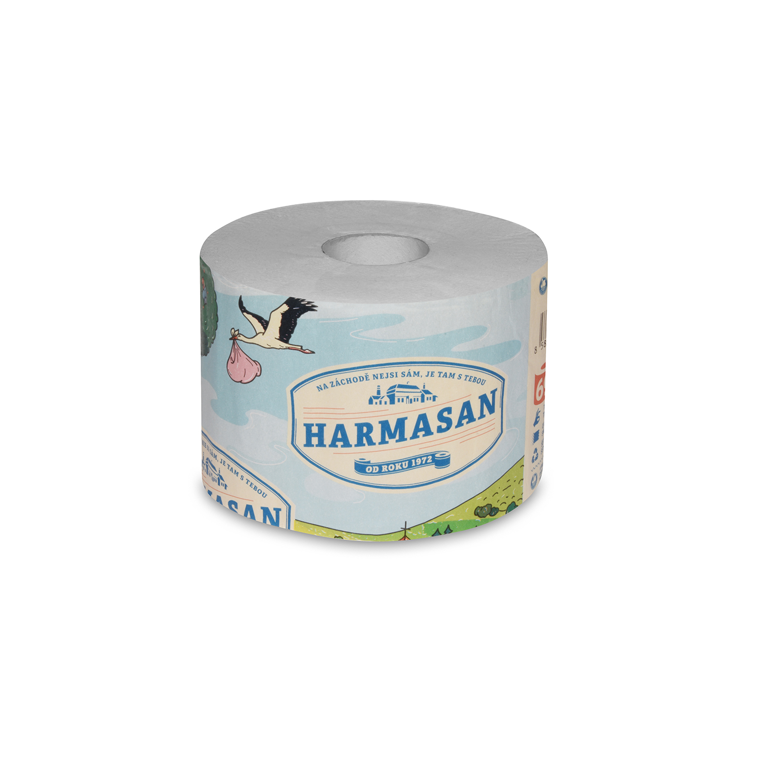 Toaletní papír 2vrstvý "Harmasan Natural Maxima" 69 m [1 ks]