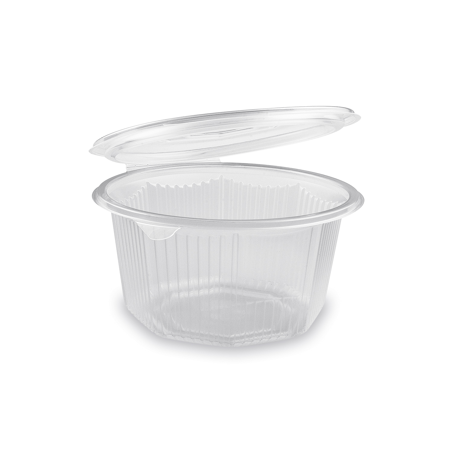Miska osmiboká průhledná s víčkem 1000 ml (PP) [50 ks]
