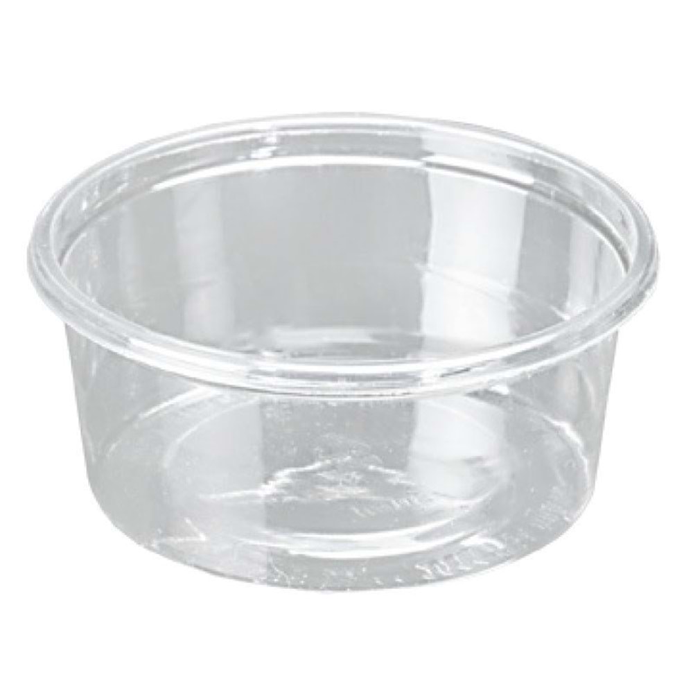 Dresinková miska průhledná 50 ml+víčko (PP) [600 sad]