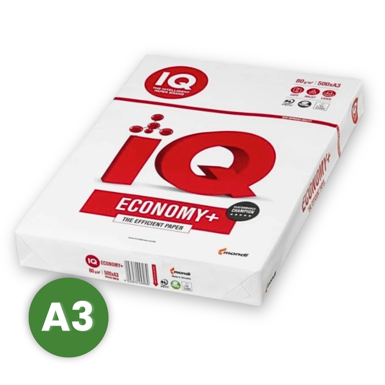 IQ ECONOMY + kancelářský papír A3